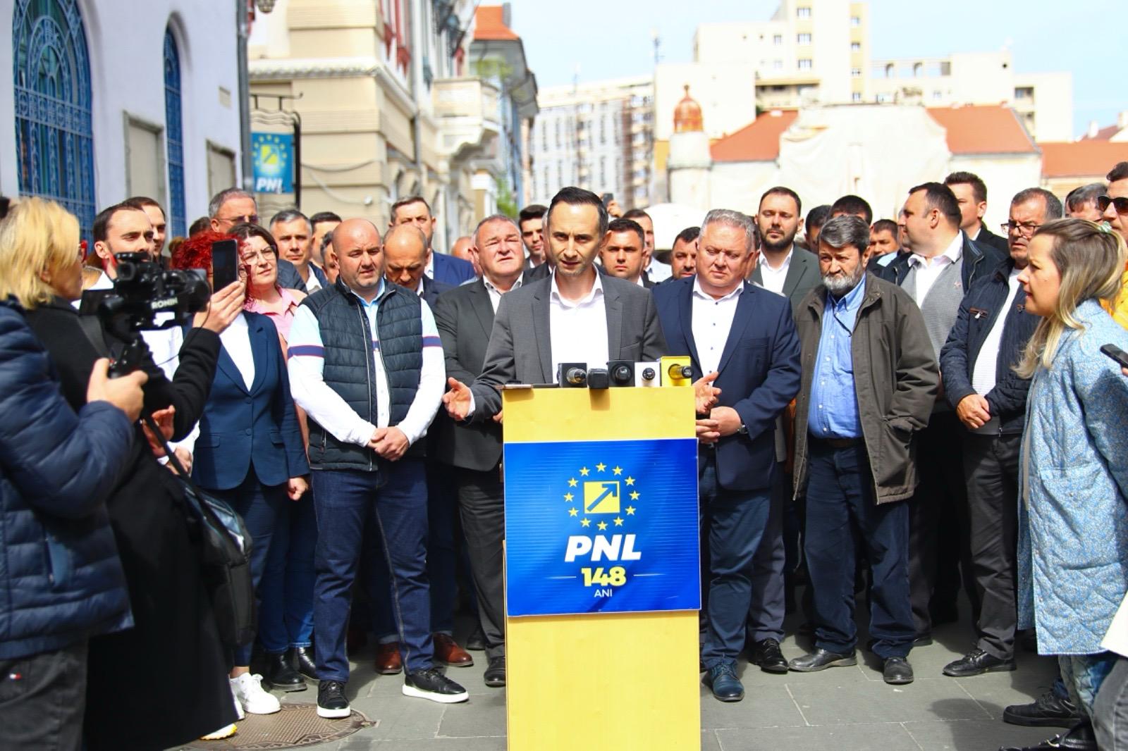 Răscoală ÎN PNL – Filiala Timiș împotriva alianței cu PSD