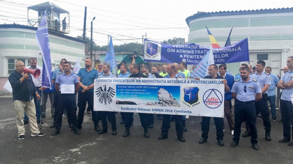 Protest sindical la Penitenciarul Poarta Albă – Angajații cer aplicarea legii salarizării unitare