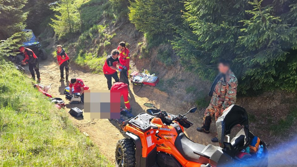 SIBIU – Bărbat mort într-un accident de ATV