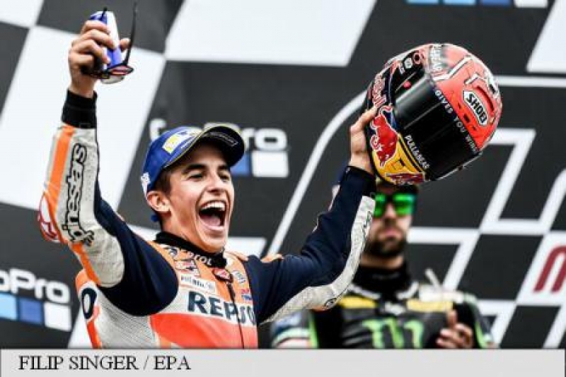 Spaniolul Marc Marquez a câştigat proba de sprint la Marele Premiu al Aragonului, la MotoGP