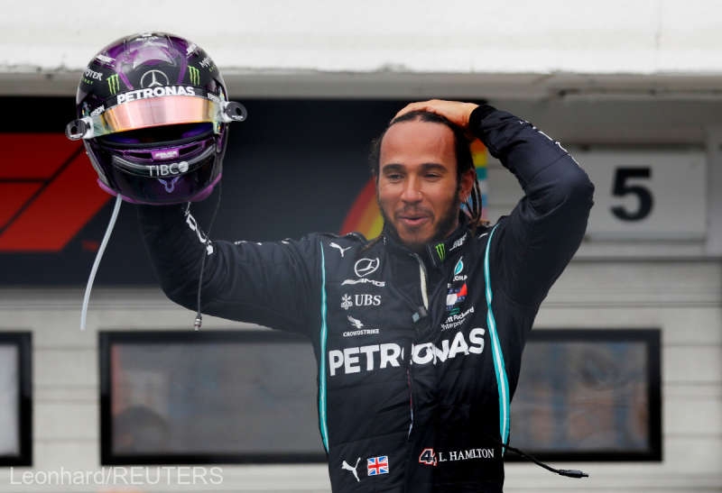 Lewis Hamilton, de la Mercedes, a avut cel mai bun timp în sesiunea a treia a antrenamentelor libere la MP al Italiei