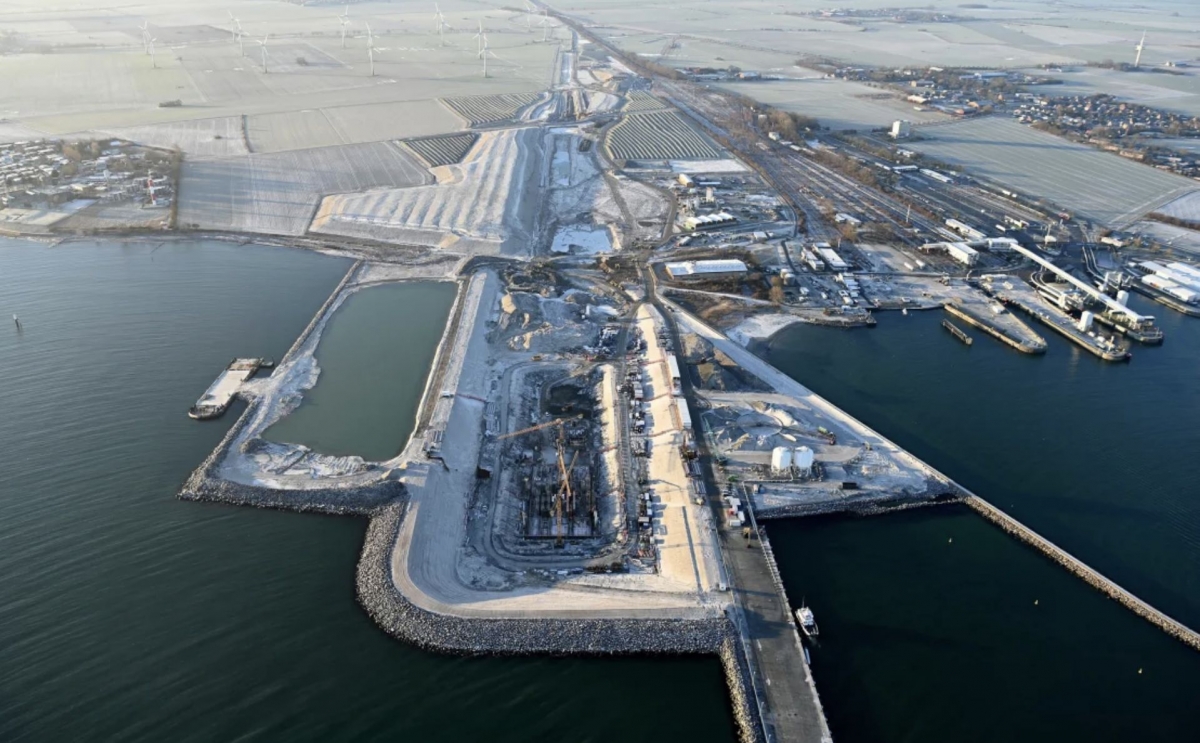 VIDEO Europa asistă la o capodoperă inginerească: tunelul record care va lega Danemarca de Germania prinde contur