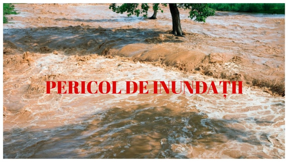 Alertă de la hidrologi – A fost emis cod rosu la Constanța: Se anunță inundații puternice