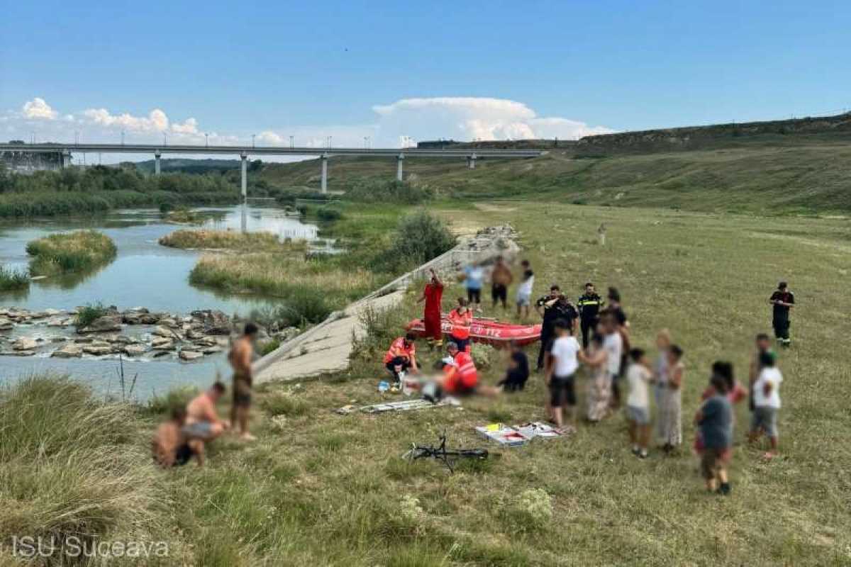 Un bărbat a murit după ce a intrat în râul Timiș ca să își salveze fata de la înec