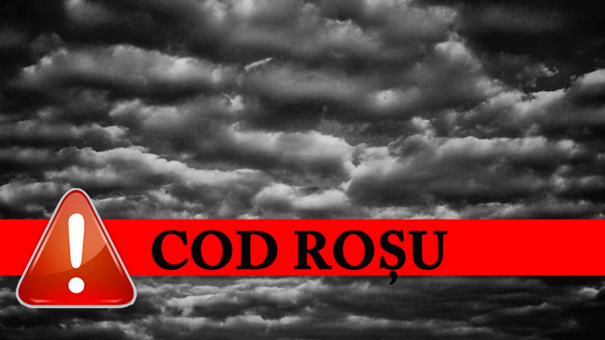 Hidrologii au emis Cod Roșu de inundații după ploile abundente din ultimele ore
