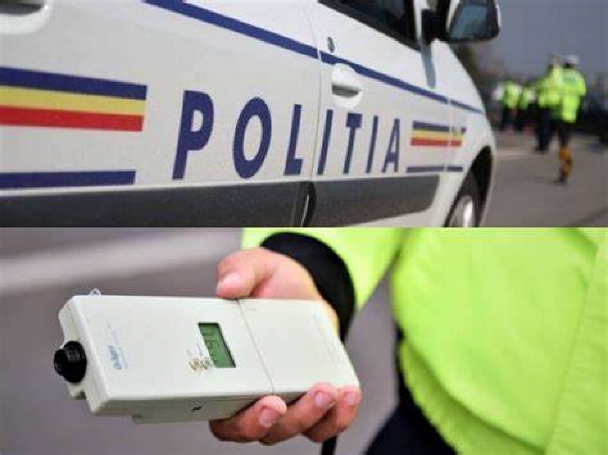 Cetăţean străin depistat sub influența alcoolului – A fost testat cu aparatul etiloest