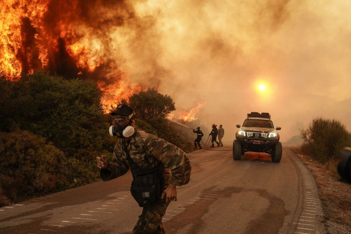Incendii în Grecia: Numărul a crescut cu 50% faţă de vara anului trecut