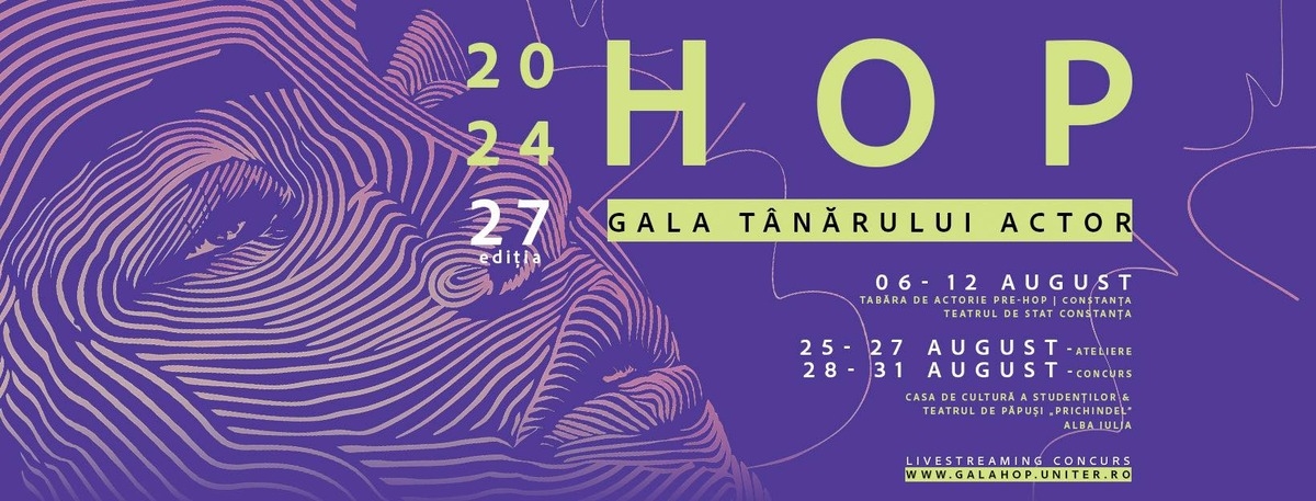 Actorul Adrian Titieni şi regizorul Vlad Cristache, în juriul celei de-a 27-a ediţii a Galei HOP