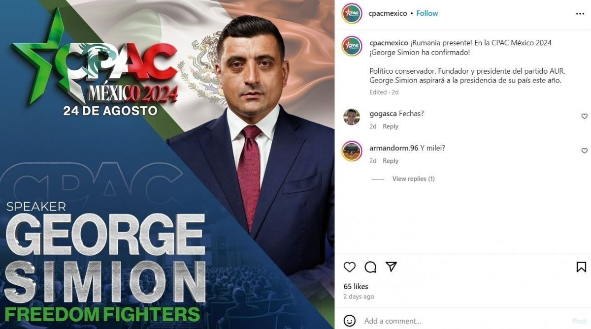 Lovitură de imagine dată de George Simion!