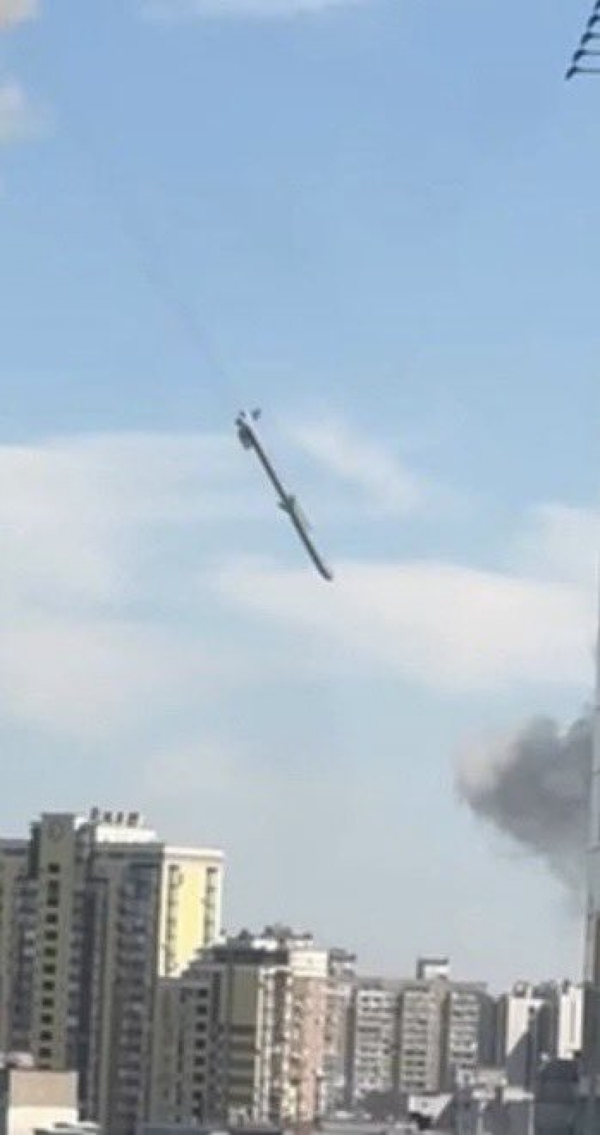 Este al treilea bombardament, din ultimele zile