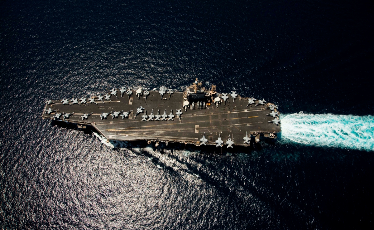 VIDEO Se pregătește ceva mare în Orientul Mijlociu: americanii au trimis 'monstrul' USS Abraham Lincoln