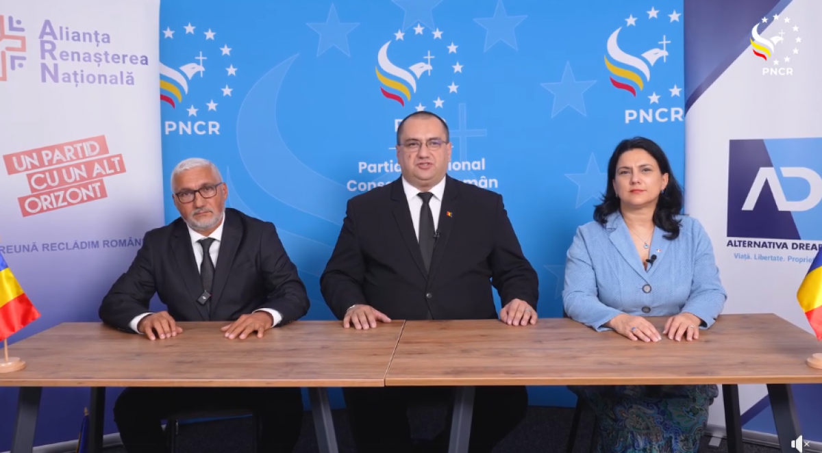 Forțele conservatoare din România se unesc: partidele AD și ARN vor fuziona cu Partidul Național Conservator Român (PNCR)
