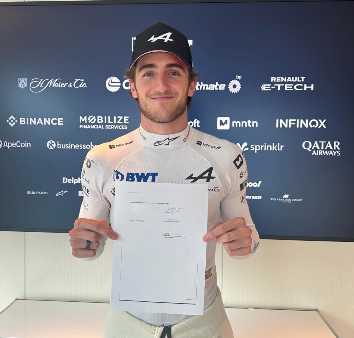 Jack Doohan va fi al doilea pilot Alpine pentru sezonul 2025