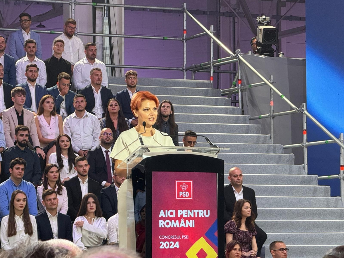 VIDEO Olguța Vasilescu, discurs despre candidații la președinție într-o notă ironică: Lasconi nu a apărut încă prin Craiova. Noi nu avem femei cu barbă
