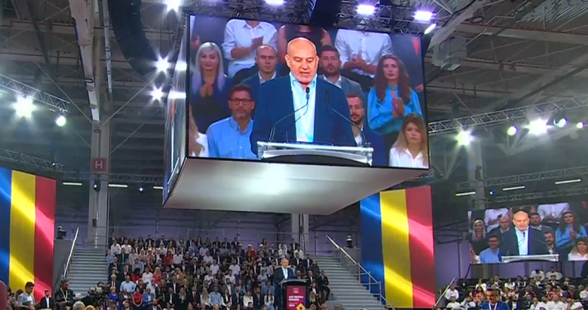 VIDEO Dumitru Costin, discurs aprig pe scena Congresului PSD: Mai multă empatie am simțit din partea Inteligenței Arificiale