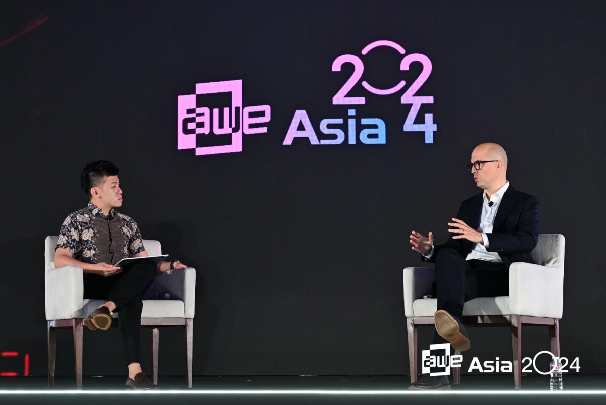 Deputatul Andi Cristea a fost între speakerii principali la conferința Augmented World Expo Asia 2024