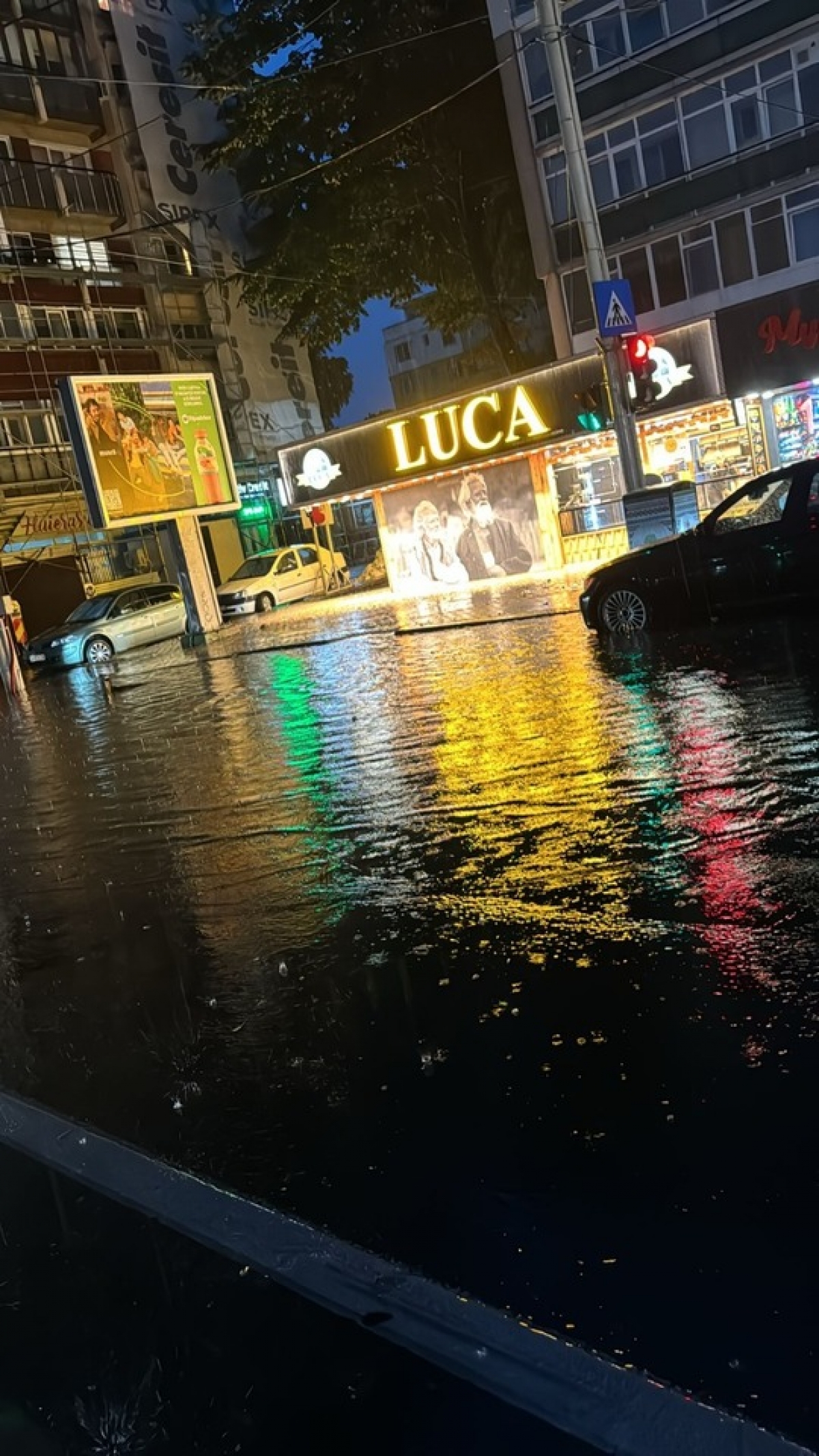 Furtună violentă la Iaşi: Copaci căzuţi şi străzi inundate / Ieșenii sunt revoltați pe meteorologii ANM