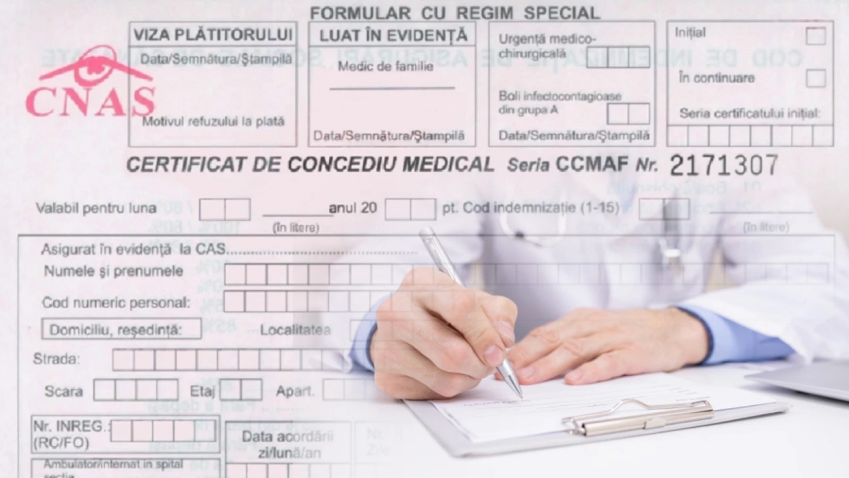 S-au intensificat controalele pentru verificare autenticității concediilor medicale