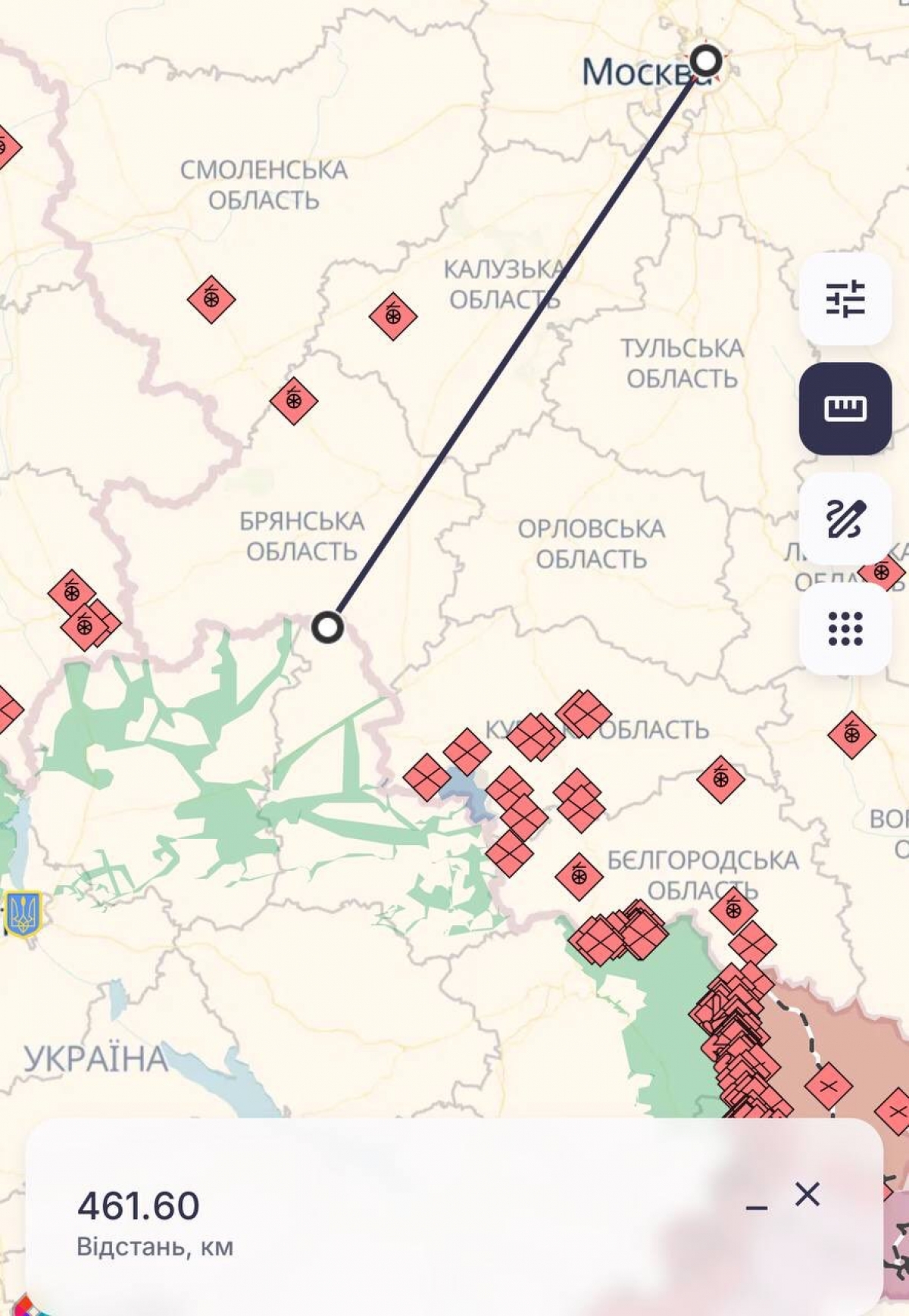 Hartă – Cu noile rachete balistice, Ucraina poate ataca direct Moscova. Dar și Belarusul (expert)