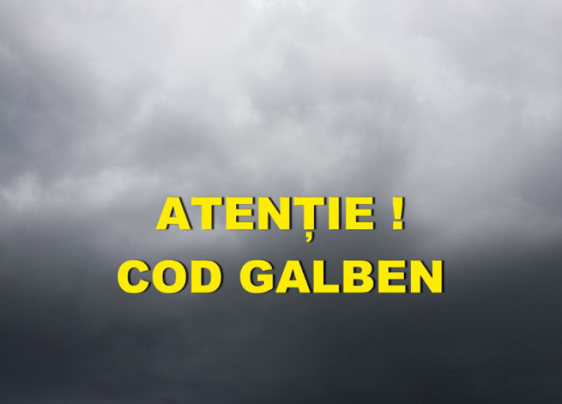 Mai, informare crucială după avertizarea ANM de Cod Galben în diverse zone din Galați: Recomandările autorităților