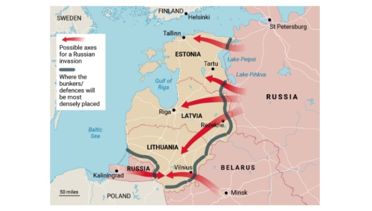 Ţările baltice și Polonia solicită Uniunii Europene fonduri pentru consolidarea frontierelor proprii