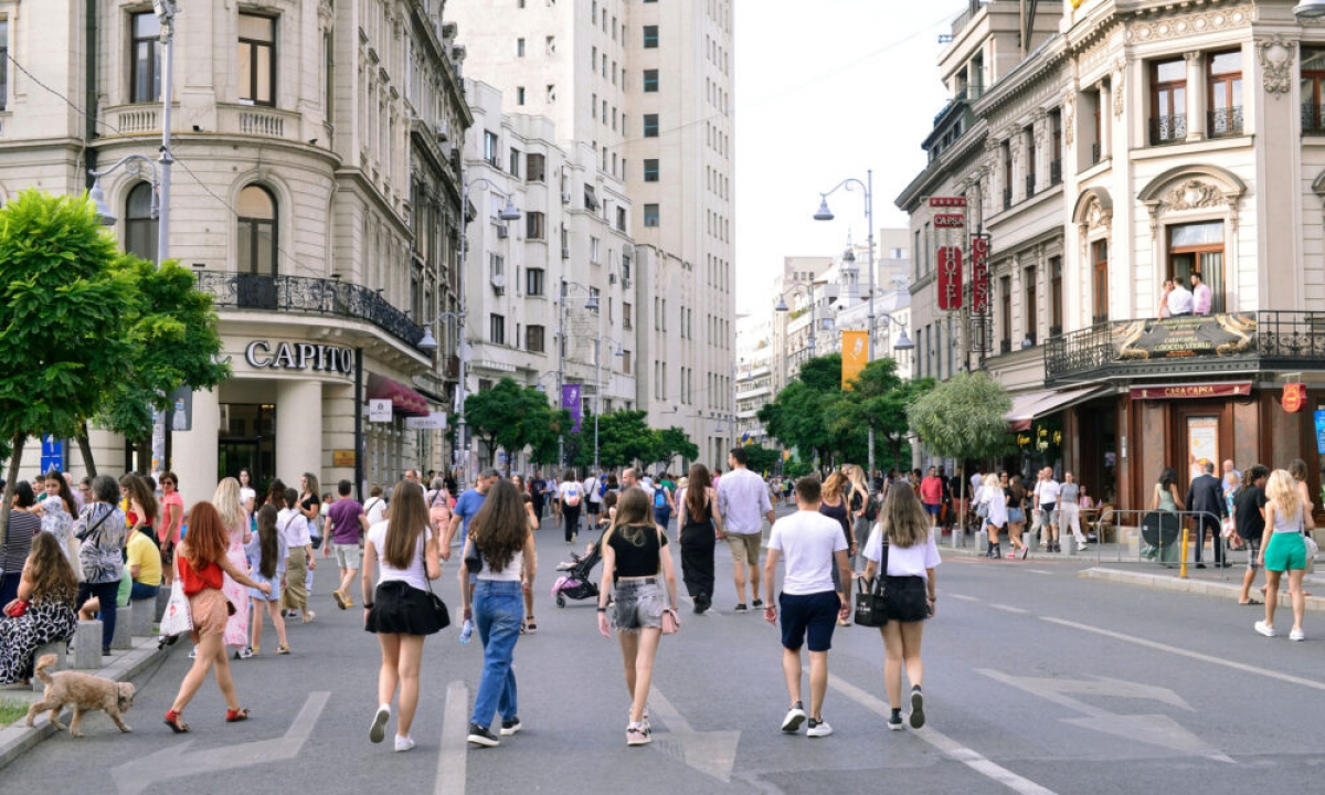 Bucureștiul îmbrățișează cultura: o nouă zonă pietonală în inima orașului