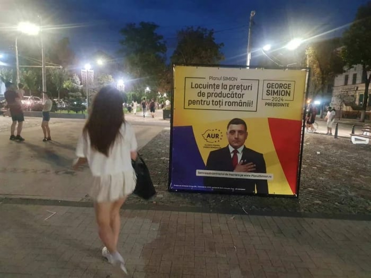 Ștergerea panourilor lui Simion din Chișinău de către autorități: conexiunea cu Rusia