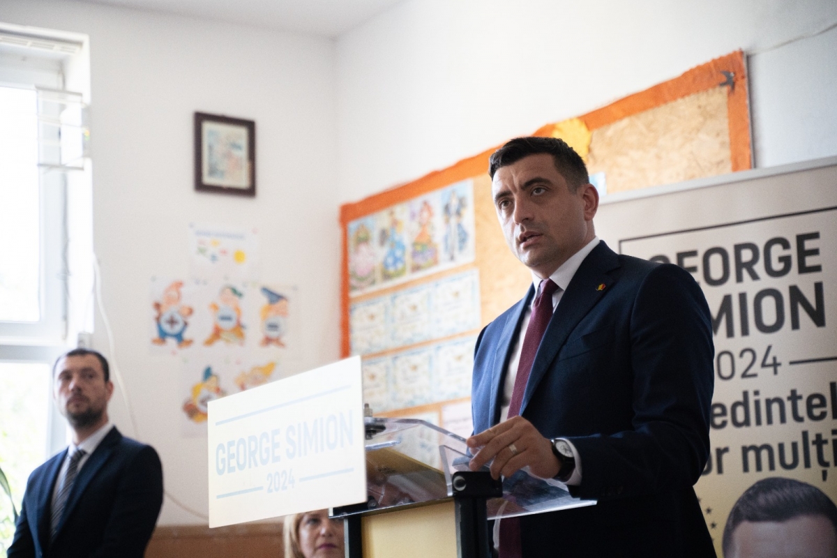 George Simion propune o abordare conservatoare pentru sistemul educațional: ‘Nu vom iniția nicio reformă. Alții au făcut deja reforme în ultimii 34 de ani. Toate.’