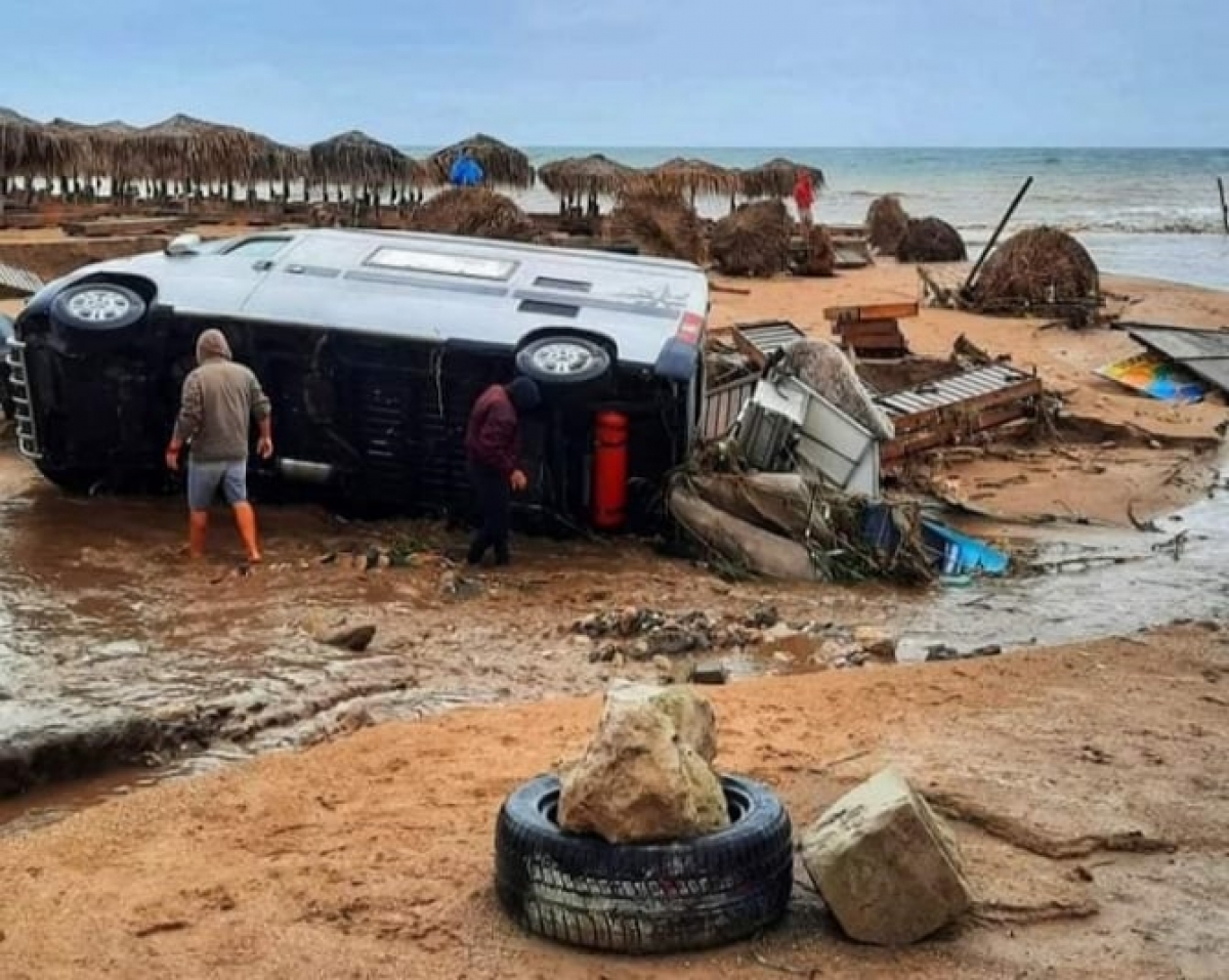 Dezvoltarea ciclonului ce a afectat litoralul României: Efectele schimbărilor climatice