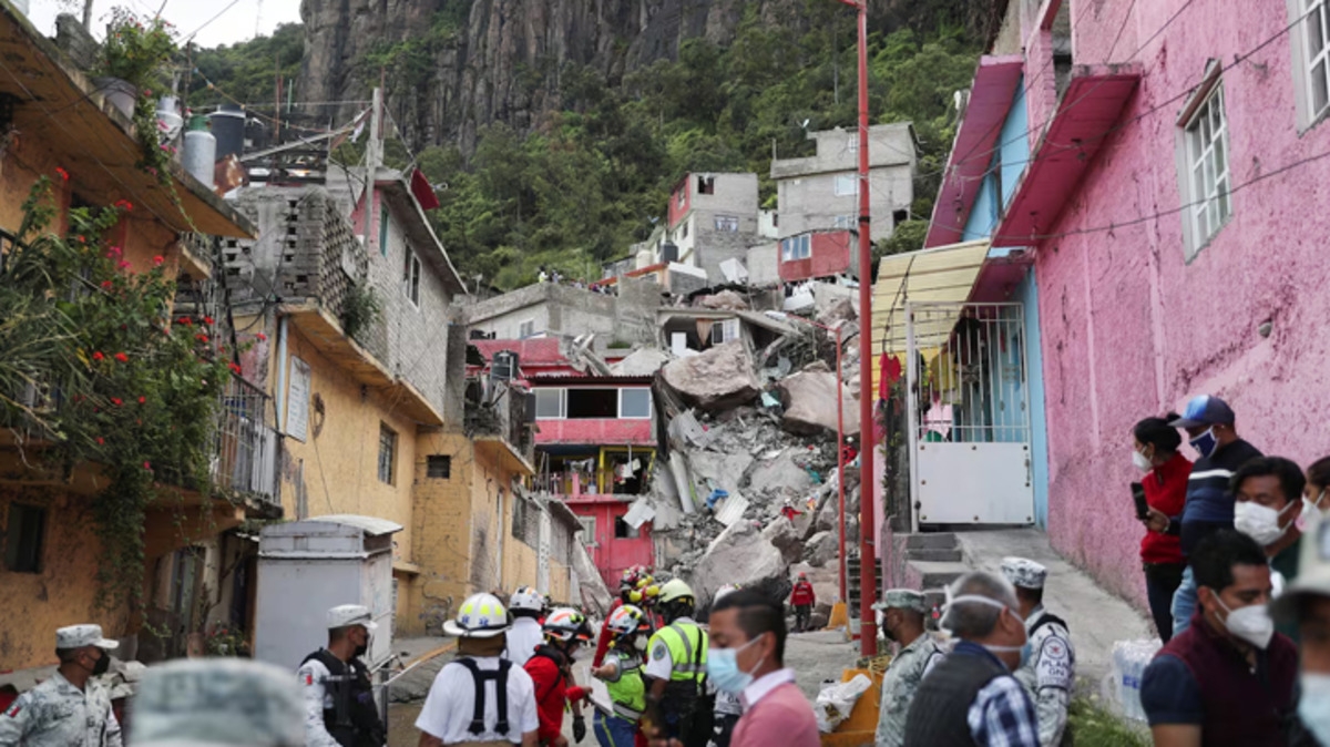 Alunecare de teren devastatoare în apropierea Ciudad de Mexico: nouă victime care ne întristează