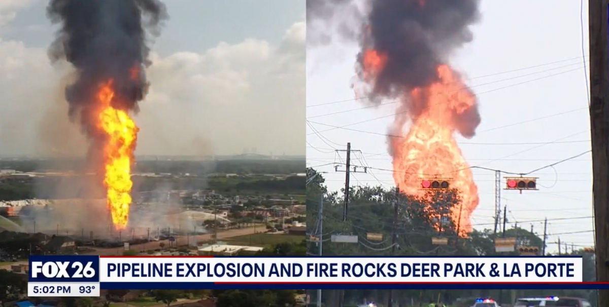 Incendiu devastator la o fabrică chimică din Texas: flăcările vor persista câteva zile