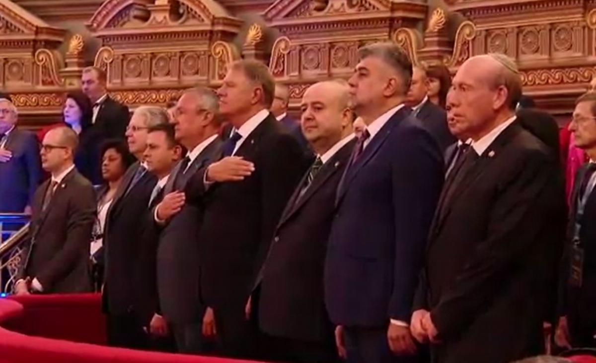 Klaus Iohannis, discurs despre transformările majore ale României în fața lui Ciolacu și Ciucă
