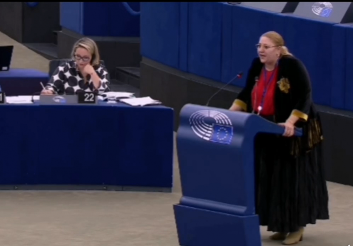 Diana Șoșoacă, interzisă pe timpul discursului în Parlamentul European: ‘Dumnezeu nu e vaccinat’