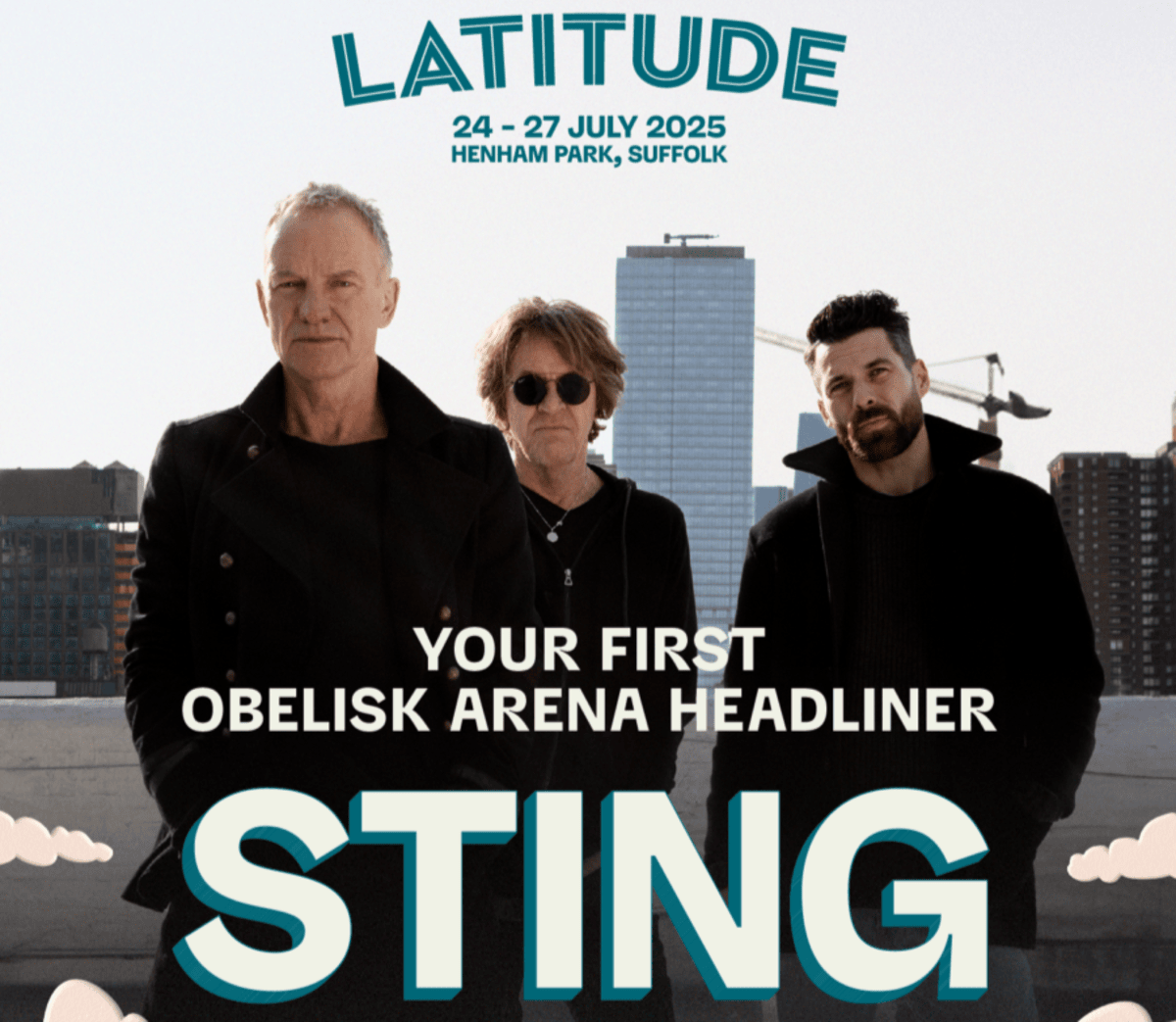 Sting deschide lista artiștilor pentru Festivalul Latitude 2025
