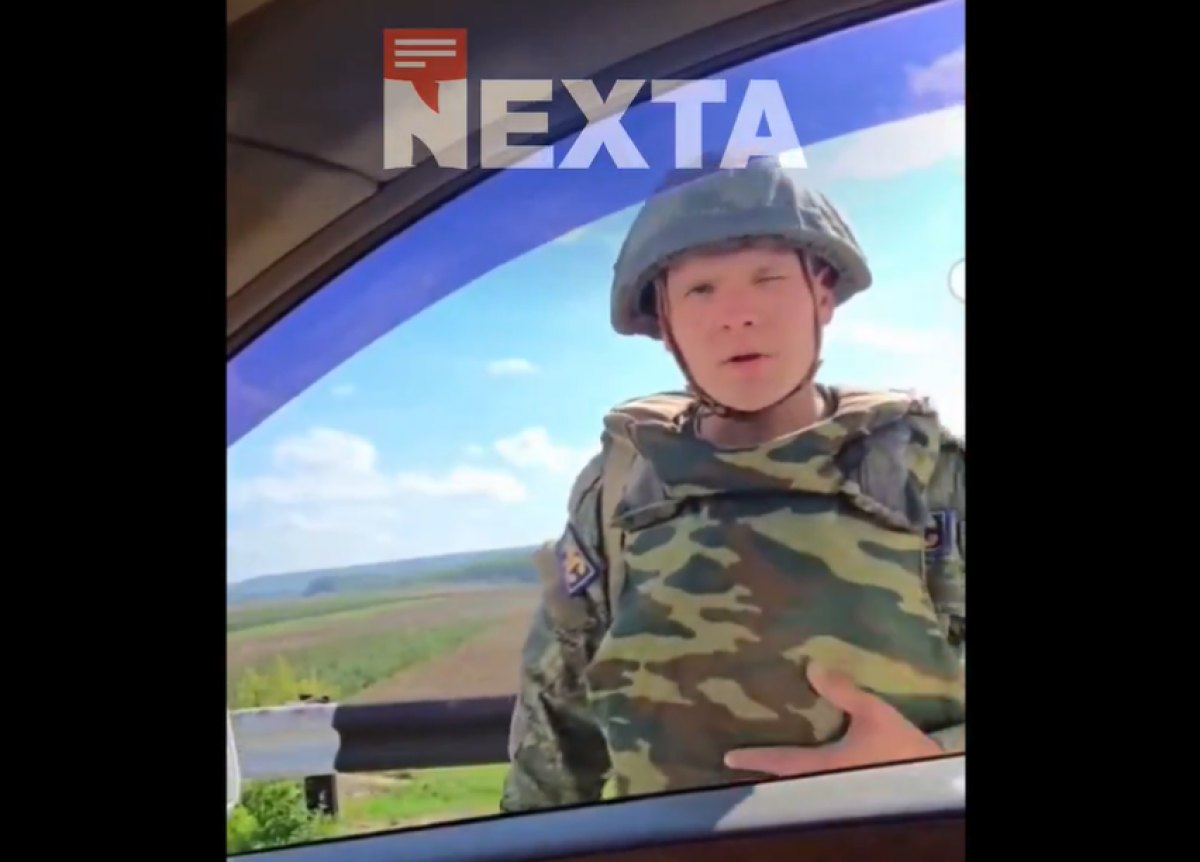 Un moldovean le dă lecții soldaților ruși din Transnistria: ‘Eu sunt acasă!’