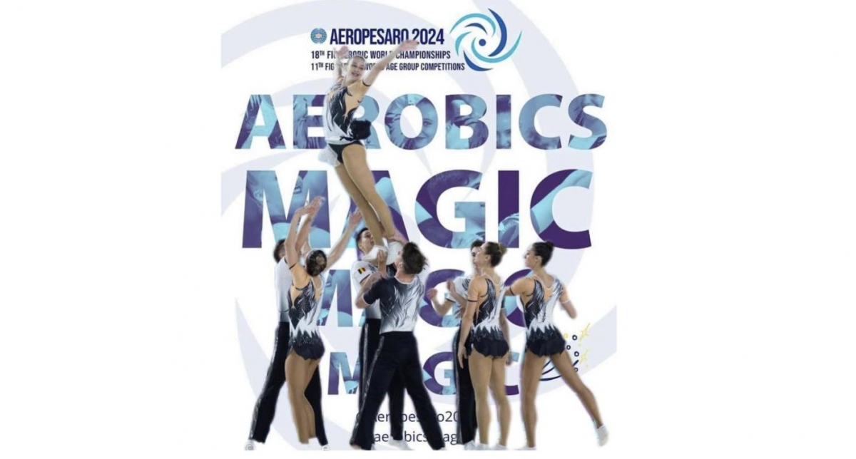 Sportivii români strălucesc la Campionatul Mondial de gimnastică aerobică din Pesaro