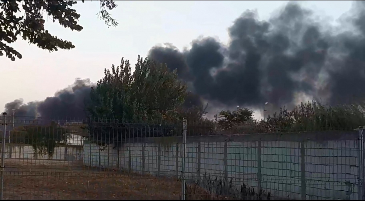 Incendiu devastator în apropierea Bucureștiului. Mesaj Ro-Alert emis de autorități