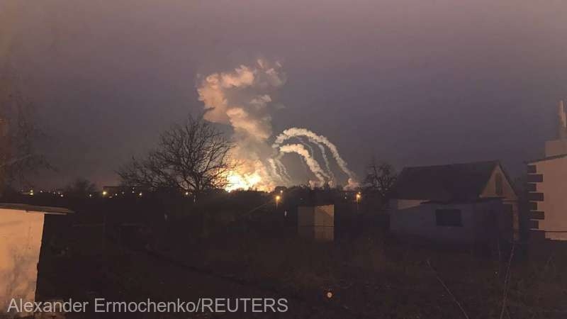 Dronele ucrainene transformă noaptea în zi la Briansk: depozit de muniții distrus