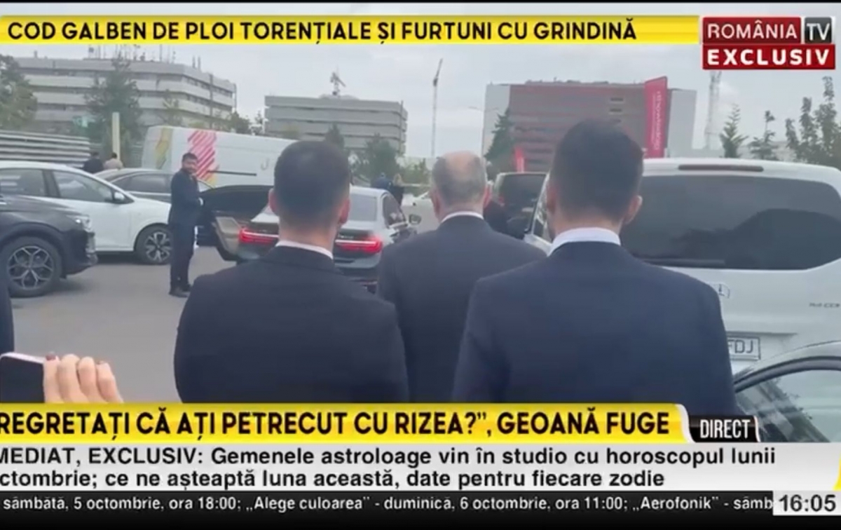 Mircea Geoană evită presa după întrebările despre Rusia, Rizea și Birchall