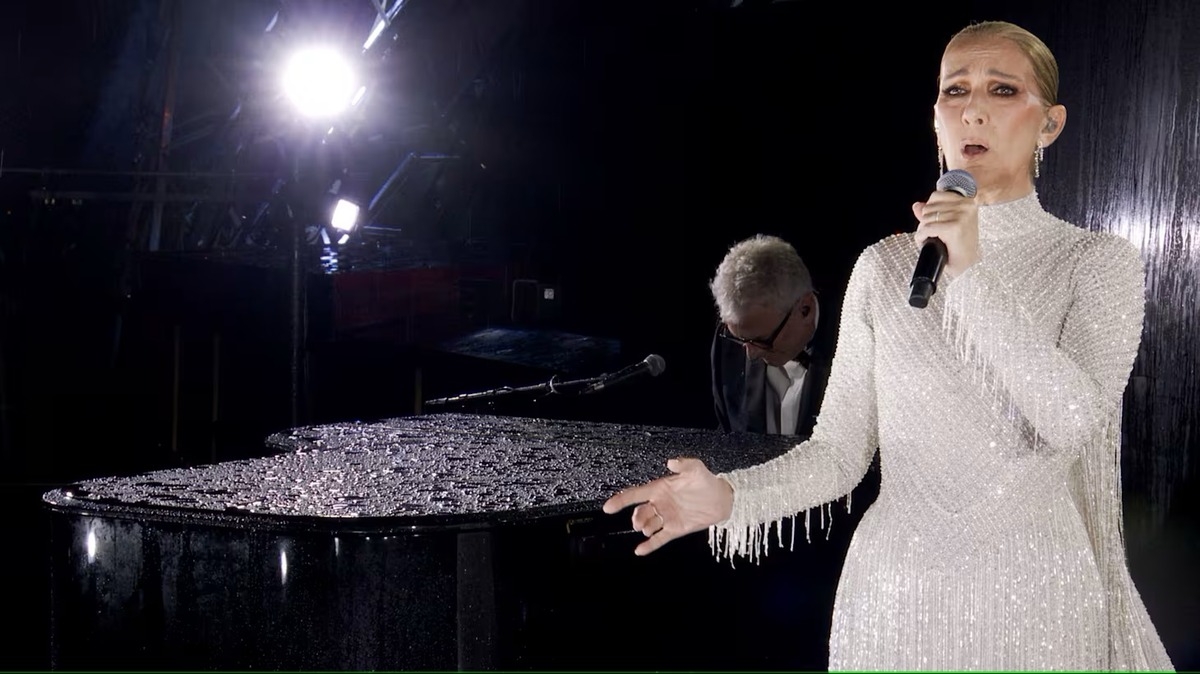 Céline Dion încântă cu ‘L’Hymne à l’amour’ la ceremonia de deschidere a JO, acum disponibilă pentru streaming