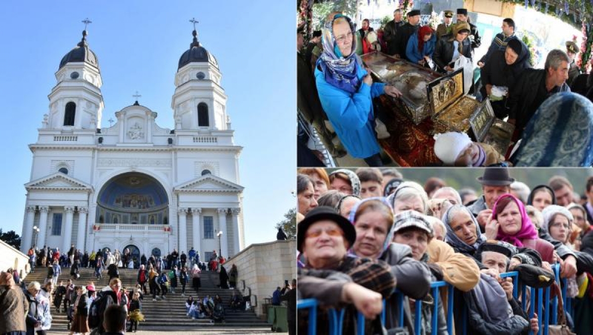 Peste 41.000 de români își sărbătoresc onomastica de Sfânta Parascheva