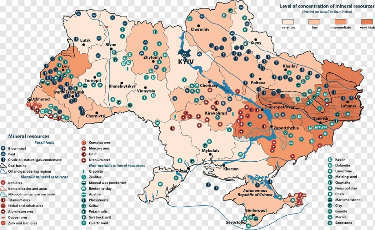 Ce resurse are, de fapt, Ucraina? Occidentul ar da o adevărată lovitură economică dacă Kievul le-ar ceda