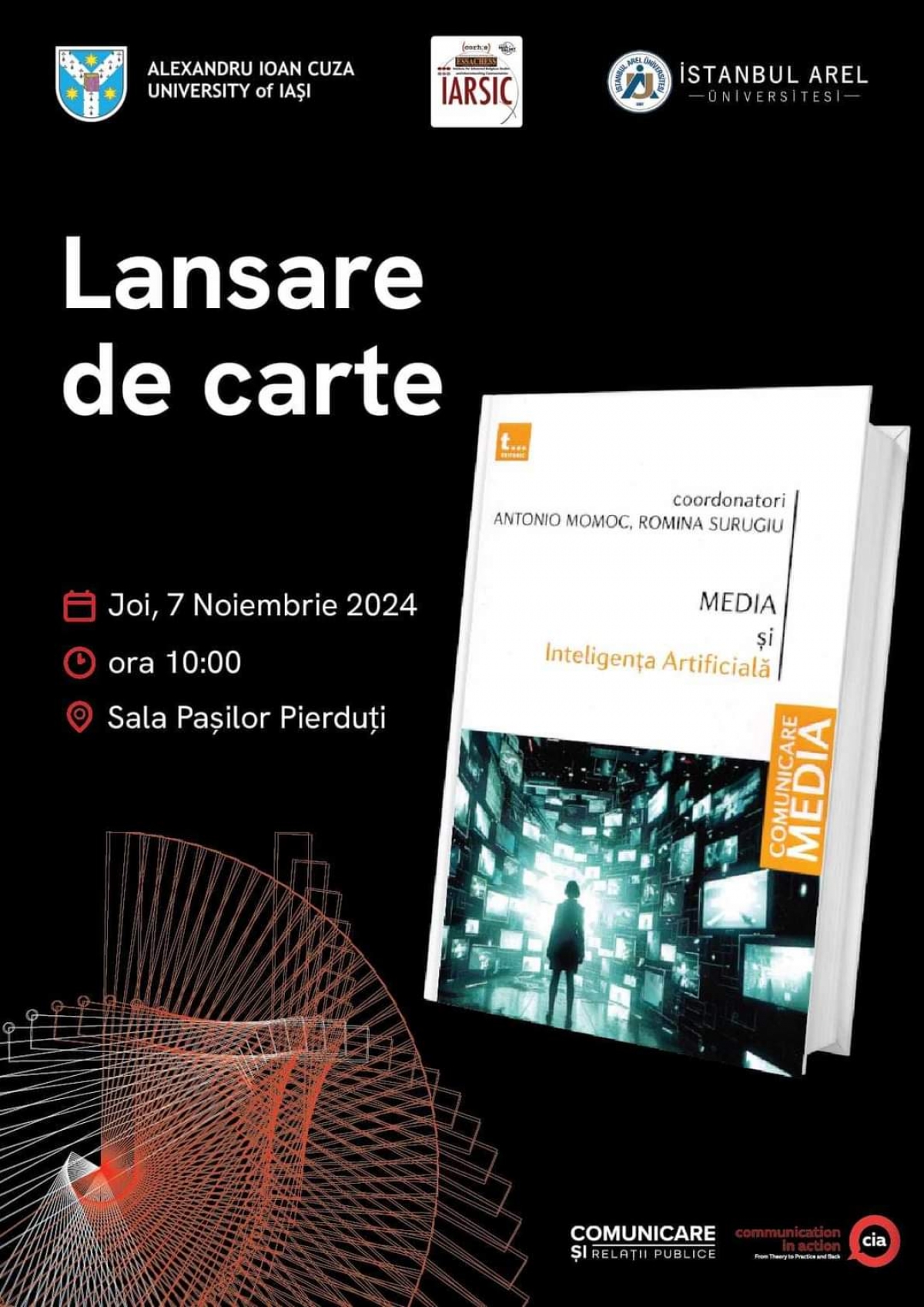 FJSC – Avangarda comunicației în contextul Inteligenței Artificiale: O serie de lansări de carte