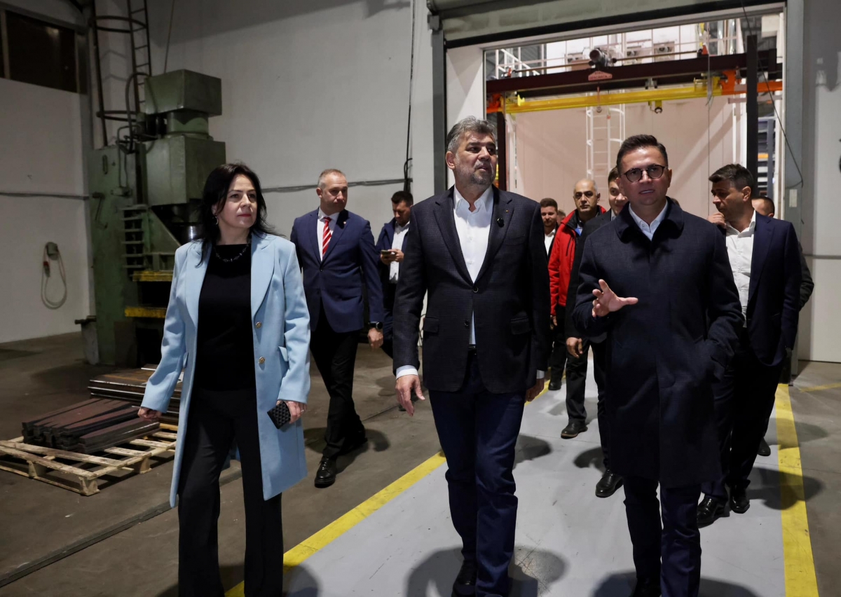 Marcel Ciolacu pune în aplicare planul de Reindustrializare: A fost în vizită la un colos cu 70 de ani vechime