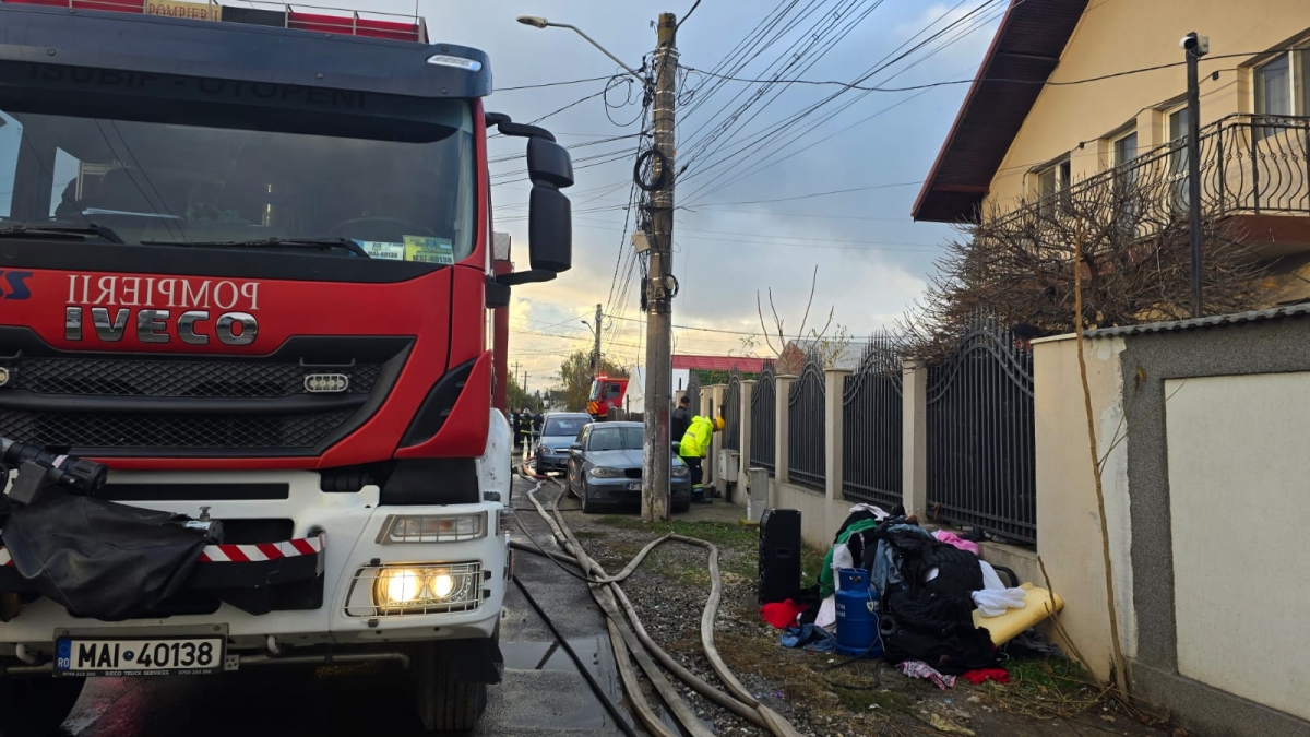 Incendiu în Dolj. Două case şi mai multe animale au ars în noaptea de vineri spre sâmbătă