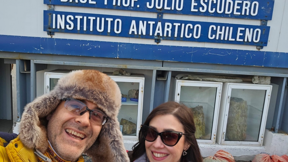 Diana Jipa și Ștefan Doniga, primii muzicieni români care au susținut un concert în Antarctica
