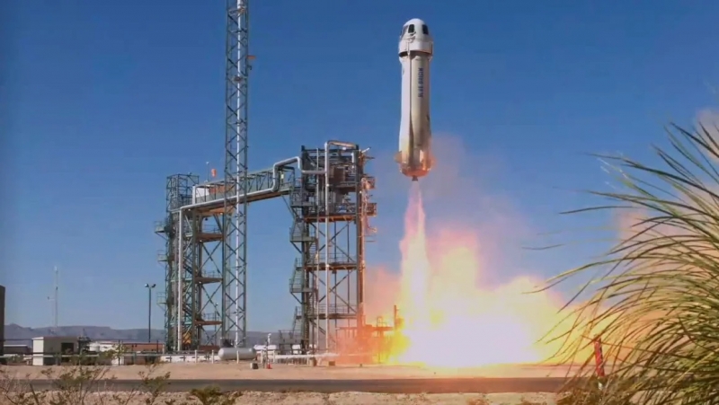 Blue Origin va încerca joi o nouă lansare a rachetei New Glenn