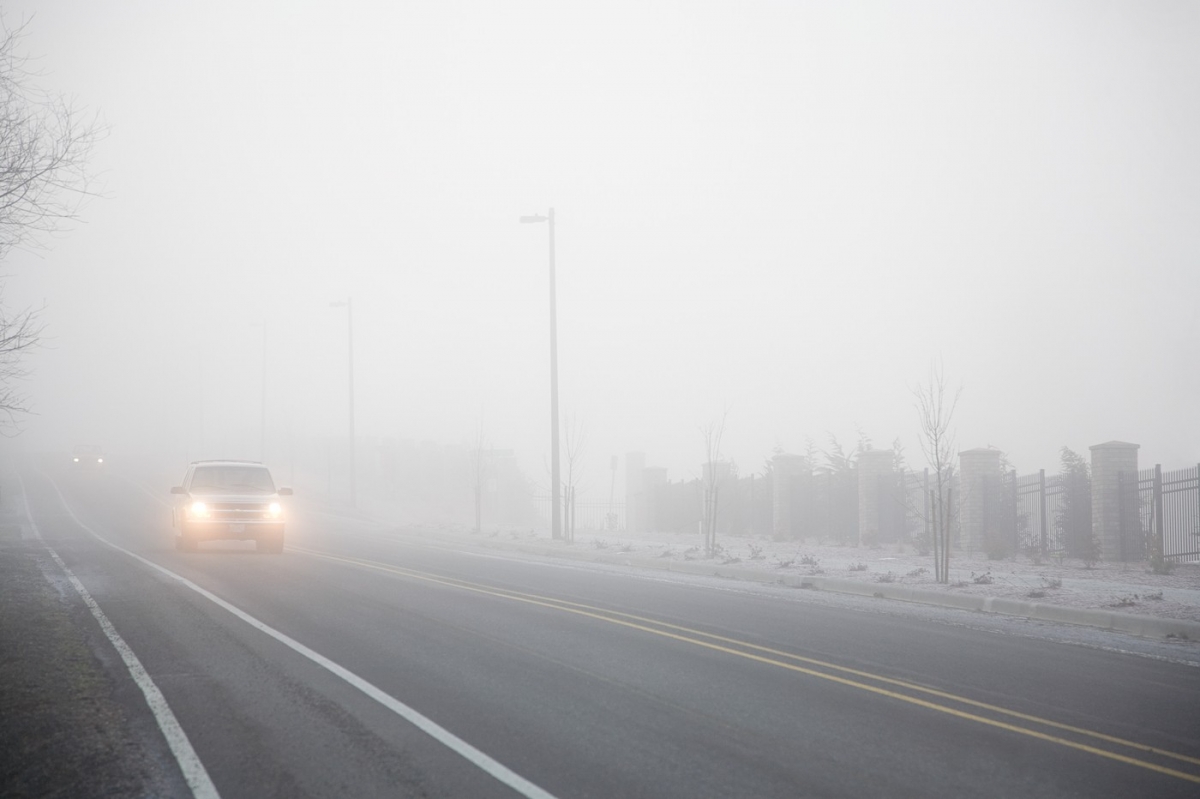Avertizare meteo: Ceață densă și ghețuș în mai multe zone din Muntenia
