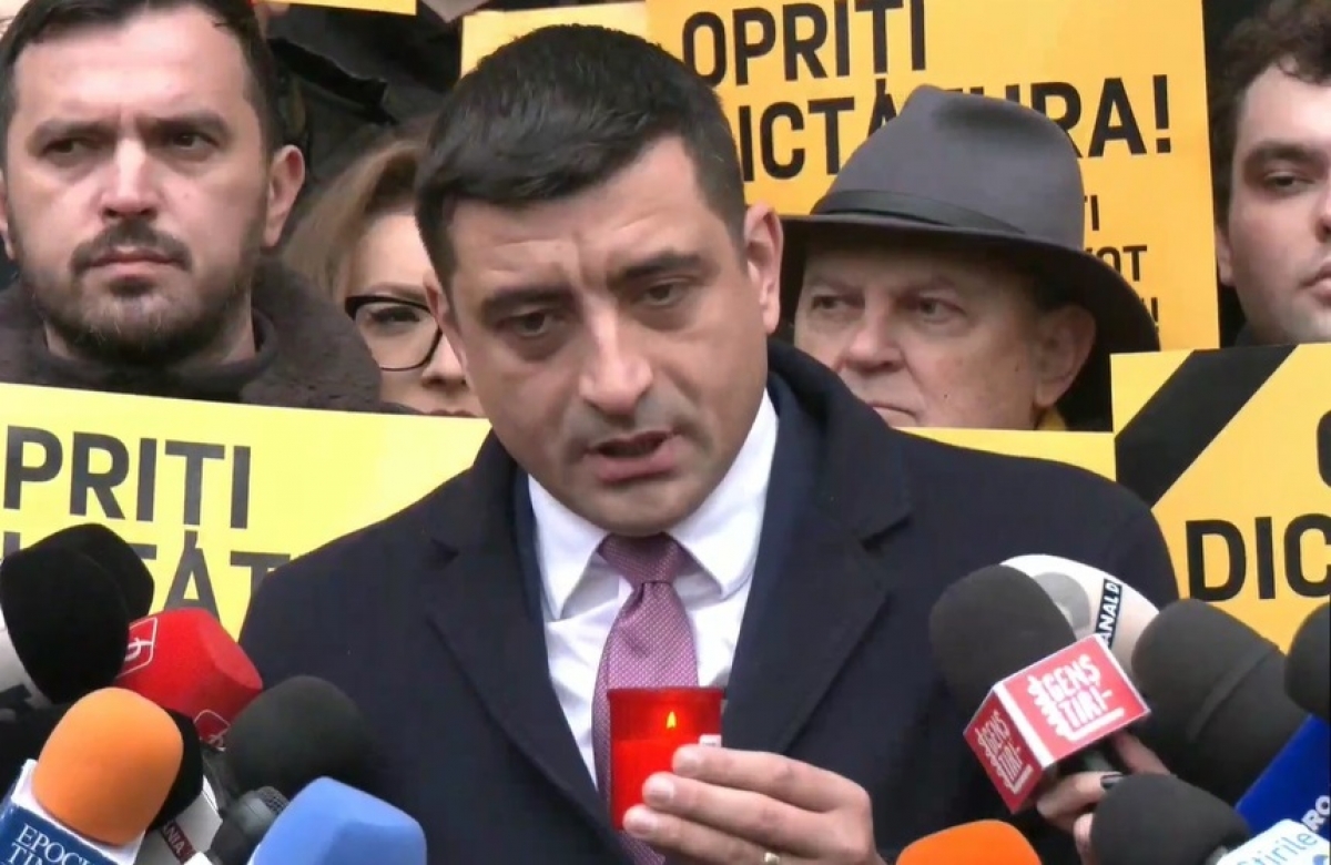 George Simion așteaptă 50.000 de oameni la protestul AUR: 'Este un protest al poporului român, noi doar oferim platforma legală'