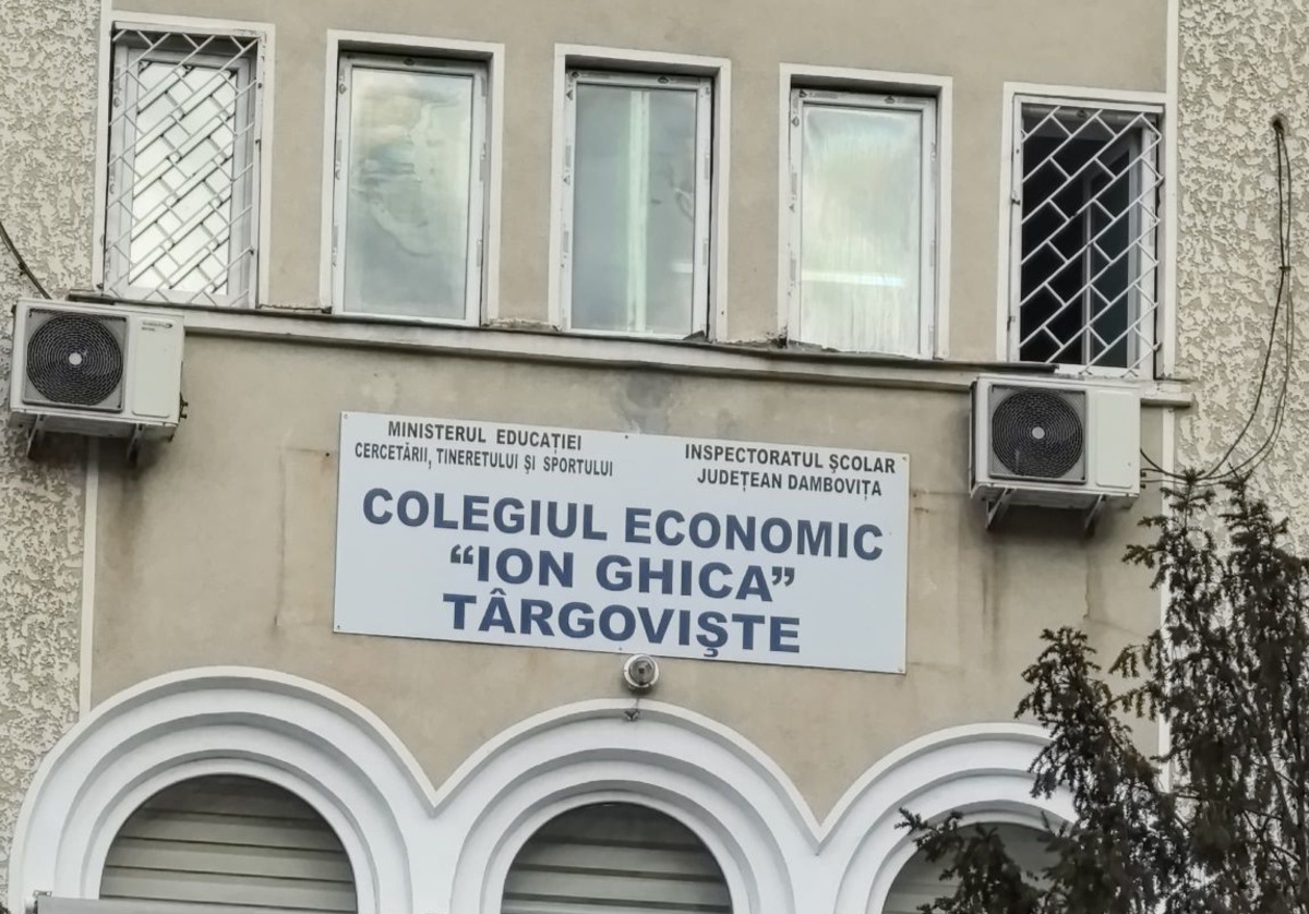 Colegiul Economic 'Ion Ghica' din Târgovişte va fi reabilitat cu fonduri nerambursabile